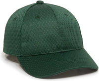 OC Sports JM-123 Jersey Mesh Custom Baseball Caps - Dark Green - Forest / 6 3/8’’ - 7’’