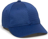OC Sports JM-123 Jersey Mesh Custom Baseball Caps - Royal - Royal / 6 3/8’’ - 7’’