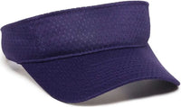 OC Sports JMV-100 Adjustable Mesh Visors - Purple - Purple / 6 3/8’’ - 7’’