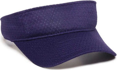 OC Sports JMV-100 Adjustable Mesh Visors - Purple - Purple / 6 3/8’’ - 7’’