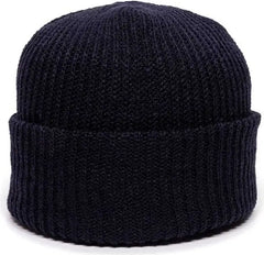 OC Sports KN-275 Acrylic Cuffed Knit Beanie - Navy - Navy / One Size Fits Most