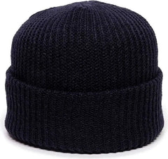 OC Sports KN-275 Acrylic Cuffed Knit Beanie - Navy - Navy / One Size Fits Most