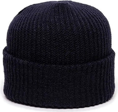 OC Sports KN-275 Acrylic Cuffed Knit Beanie - Navy - Navy / One Size Fits Most