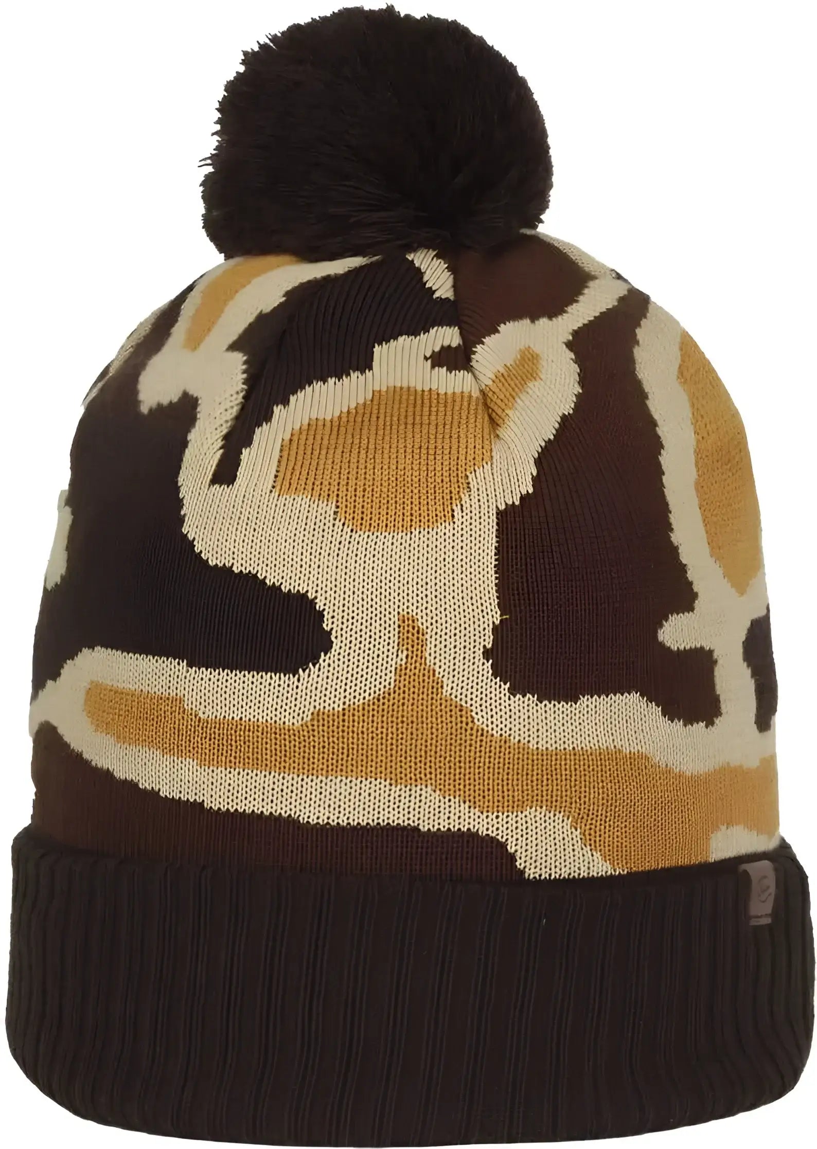 OC Sports KNF-WILD Graphic Watch Beanie with Pom - Camo - Camo / OSFM