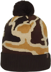 OC Sports KNF-WILD Graphic Watch Beanie with Pom - Camo - Camo / OSFM