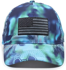 OC Sports KRY-011 Adjustable Cap - Kryptek Pontus - Kryptek Pontus / 6 7/8’’ - 7 1/2’’