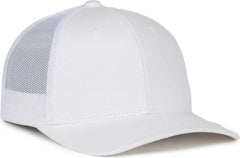 OC Sports MB2020 Modern Trucker Cap Cap - White White - White / OSFM