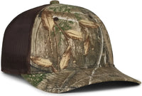 OC Sports MB2020CAMO Camo Snap Back Cap -Rt Edge Brown - Brown / OSFM