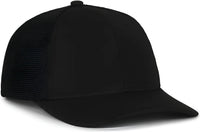OC Sports MB2020PF Modern Performance Trucker Cap - Black Black - Black / OSFM