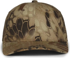 OC Sports MB2021CAMO Modern Camo Adjustable Solid Back Cap - Kryptek Highlander - Kryptek / OSFM