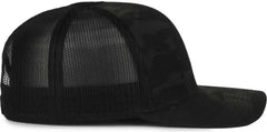 OC Sports MC-002C Loop Patch Cap - Multicam Black - Multicam Black / 6 7/8’’ - 7 1/2’’