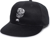 OC Sports MIN-253 Minor League Replica Caps - Lansing Lugnuts - Black / 6 3/8’’ - 7’’