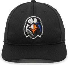 OC Sports MIN-350 MiLB Replica Polyester Baseball Cap - Aberdeen Ironbirds Black