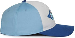 OC Sports MIN-350 MiLB Replica Polyester Baseball Cap - Aberdeen Ironbirds Light Blue