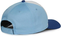 OC Sports MIN-350 MiLB Replica Polyester Baseball Cap - Aberdeen Ironbirds Light Blue
