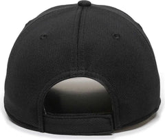 OC Sports MIN-350 MiLB Replica Polyester Baseball Cap - Bradenton Marauders Black