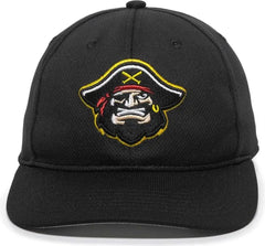 OC Sports MIN-350 MiLB Replica Polyester Baseball Cap - Bradenton Marauders Black