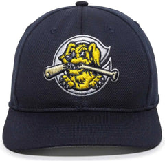 OC Sports MIN-350 MiLB Replica Polyester Baseball Cap - Charleston Riverdogs Navy