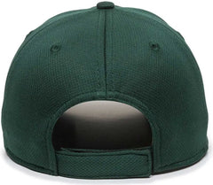 OC Sports MIN-350 MiLB Replica Polyester Baseball Cap - Fort Wayne Tincaps Dk Green Lt Gray