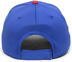 OC Sports MIN-350 MiLB Replica Polyester Baseball Cap - Kannapolis Cannon Ballers Royal Red