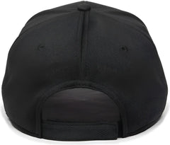 OC Sports MIN-350 MiLB Replica Polyester Baseball Cap - Rocket City Trash Pandas Black 2RCTP