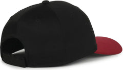 OC Sports MIN-350 MiLB Replica Polyester Baseball Cap - Sacramento River Cats Black Brick 2SRH
