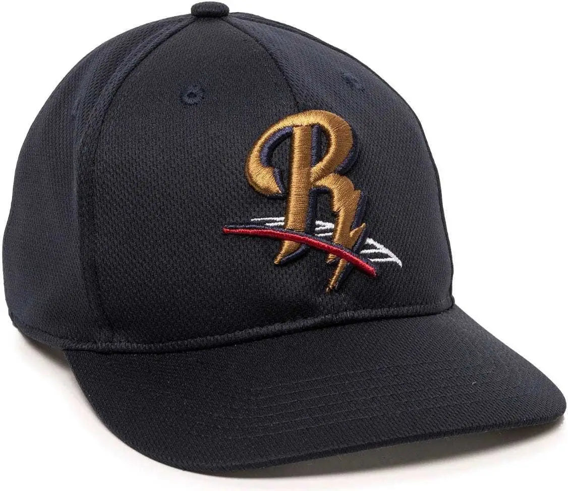 OC Sports MIN-350 MiLB Replica Polyester Baseball Cap - Scranton/Wilkes-Barre RailRiders - Navy / 6 3/8’’ - 7’’