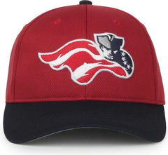 OC Sports MIN-350 MiLB Replica Polyester Baseball Cap - Somerset Patriots Brick Navy 2SP