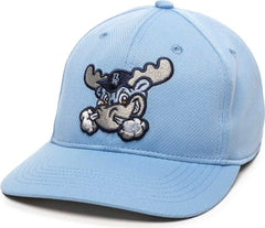 OC Sports MIN-350 MiLB Replica Polyester Baseball Cap - Wilmington Blue Rocks Columbia Blue