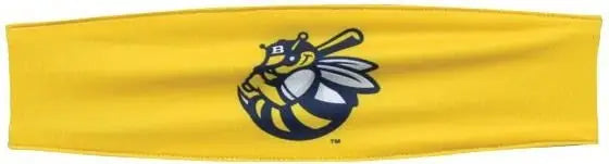 OC Sports MIN-353 MiLB Reversible Cooling Headband - Burlington Bees - Navy Gold / One Size Fits Most