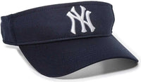 OC Sports MLB-185 Traditional Visor - New York Yankees - Navy / One Size Fits Most