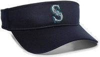 OC Sports MLB-185 Traditional Visor - Seattle Mariners - Navy / One Size Fits Most