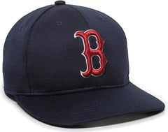 OC Sports MLB-350 MLB Polyester Baseball Adjustable Cap - Boston Red Sox Home & Road - Navy / 6 3/8’’ - 7’’
