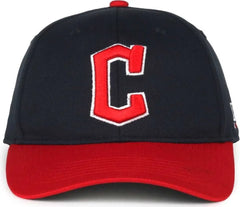 OC Sports MLB-350 MLB Polyester Baseball Adjustable Cap - Cleveland Guardians Home