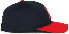 OC Sports MLB-350 MLB Polyester Baseball Adjustable Cap - Cleveland Guardians Home