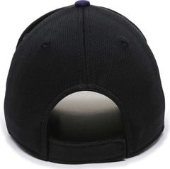 OC Sports MLB-350 MLB Polyester Baseball Adjustable Cap - Colorado Rockies Home & Road