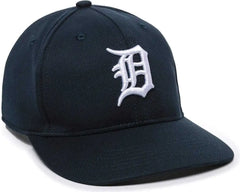 OC Sports MLB 350 MLB Polyester Baseball Adjustable Cap Detroit Tigers Home Navy / 6 3/8’’ 7’’