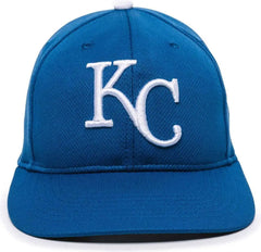 OC Sports MLB-350 MLB Polyester Baseball Adjustable Cap - Kansas City Royals Home & Road