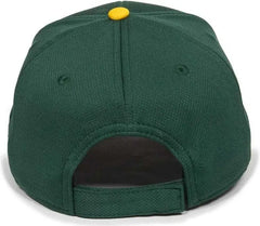 OC Sports MLB-350 MLB Polyester Baseball Adjustable Cap - Oakland Athletics Home