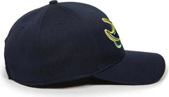 OC Sports MLB-350 MLB Polyester Baseball Adjustable Cap - Tampa Bay Rays Legacy