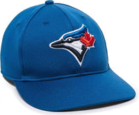 OC Sports MLB 350 MLB Polyester Baseball Adjustable Cap Toronto Blue Jays Home & Road Royal / 6 3/8’’ 7’’