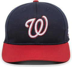 OC Sports MLB-350 MLB Polyester Baseball Adjustable Cap - Washington Nationals Road