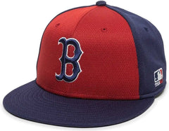 OC Sports MLB 400 MLB Mesh Baseball Cap Boston Red Sox Colorblock