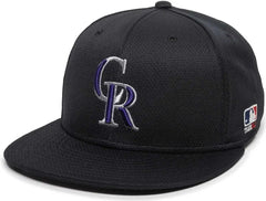 OC Sports MLB-400 MLB Mesh Baseball Cap - Colorado Rockies Home & Road