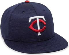 OC Sports MLB 400 MLB Mesh Baseball Cap Minnesota Twins Home Navy / 6 3/8’’ 7’’