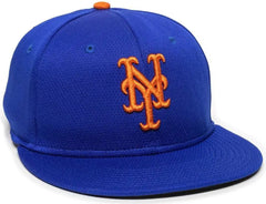 OC Sports MLB-400 MLB Mesh Baseball Cap - New York Mets - Royal / 6 3/8’’ - 7’’