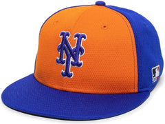 OC Sports MLB-400 MLB Mesh Baseball Cap - New York Mets Colorblock