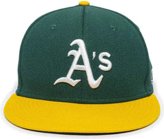 OC Sports MLB-400 MLB Mesh Baseball Cap - Oakland Athletics