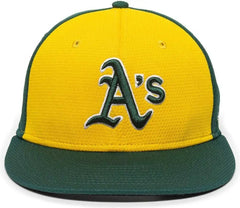 OC Sports MLB-400 MLB Mesh Baseball Cap - Oakland Athletics Colorblock