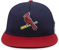 OC Sports MLB-400 MLB Mesh Baseball Cap - St Louis Cardinals Alternate